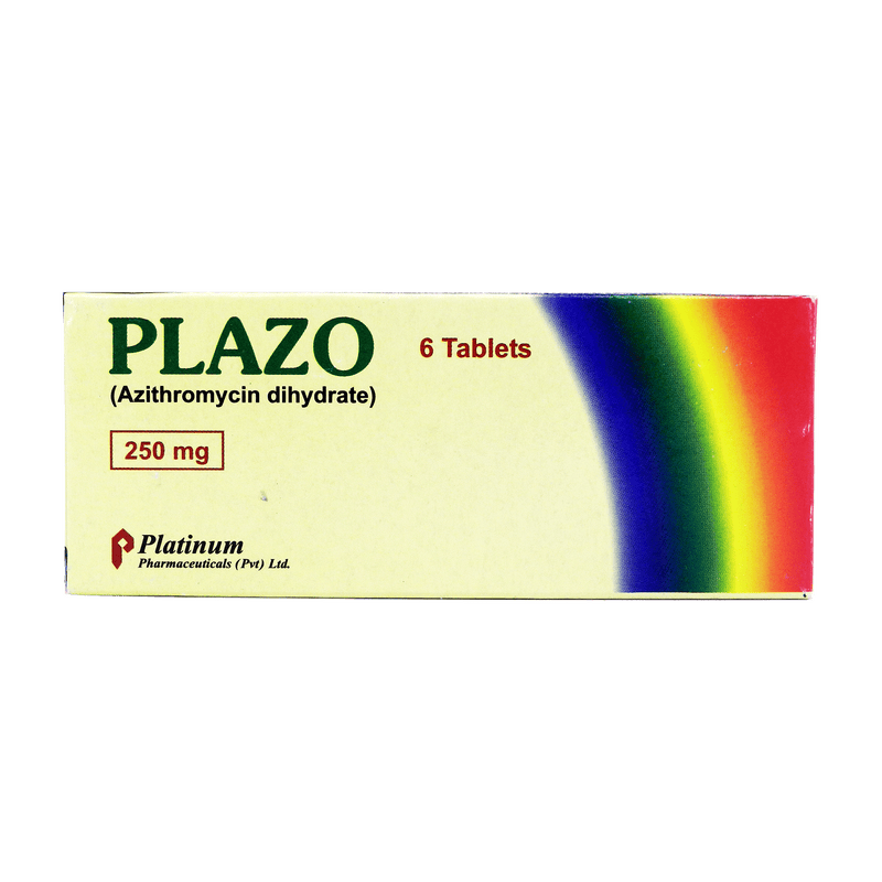 Plazo Tab 250mg 1x6's