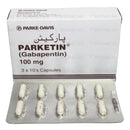 Parketin Cap 100mg 3x10's