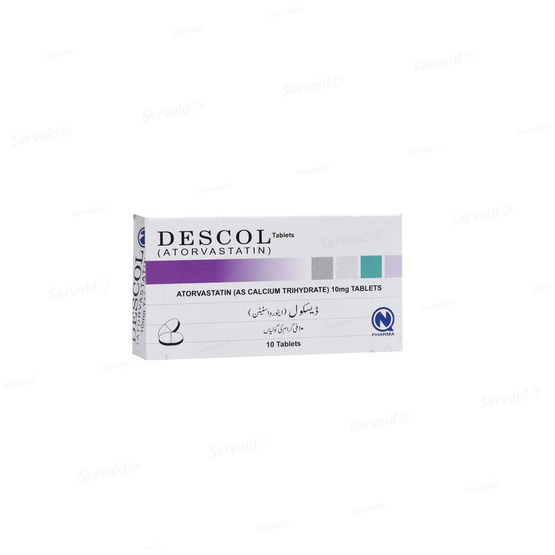 Descol Tab 10mg 10's