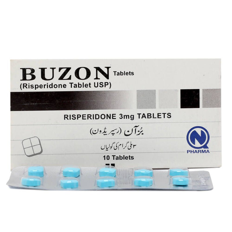 Buzon Tab 3mg 10's