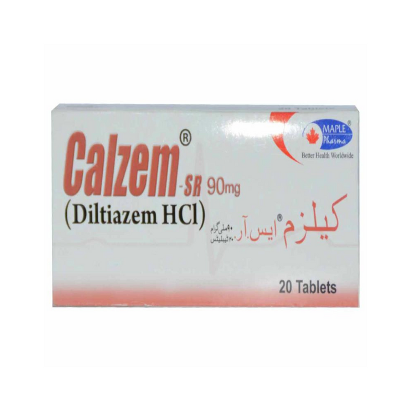 Calzem SR Tab 90mg 20's