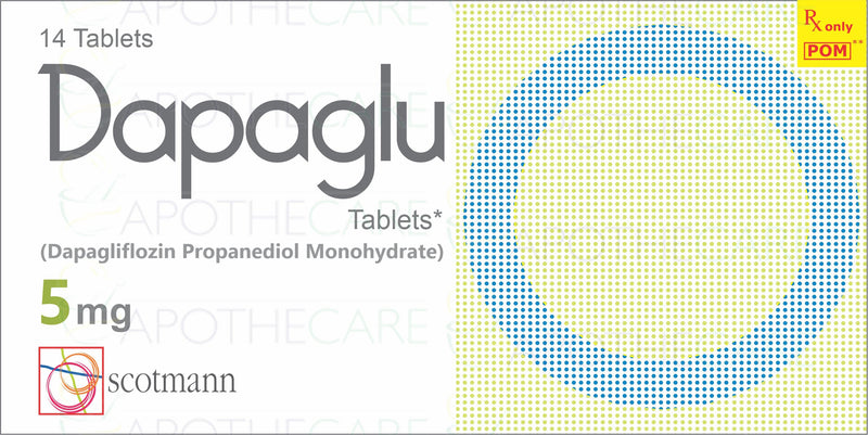 Dapaglu Tab 5mg 14's