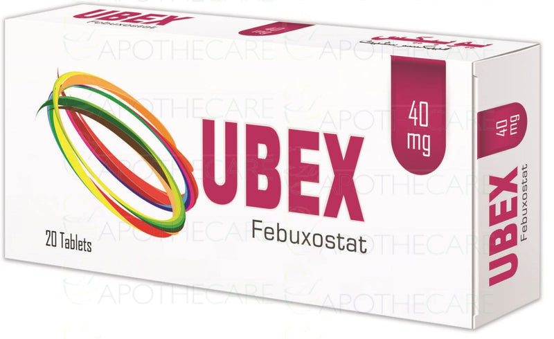 Ubex Tab 40mg 20's