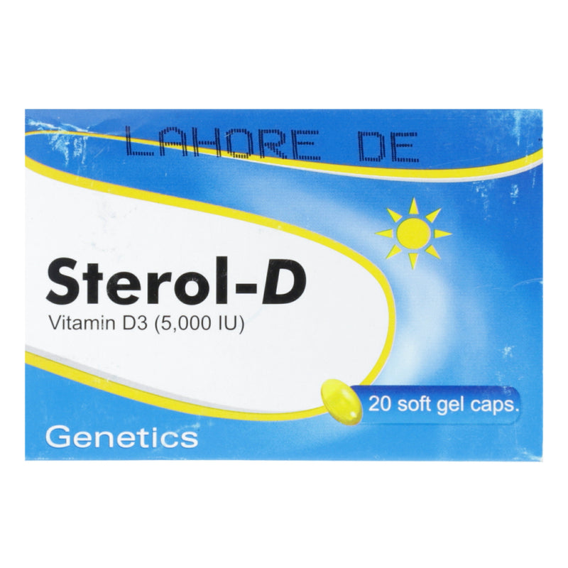 Sterol-D Cap 5000IU 20's