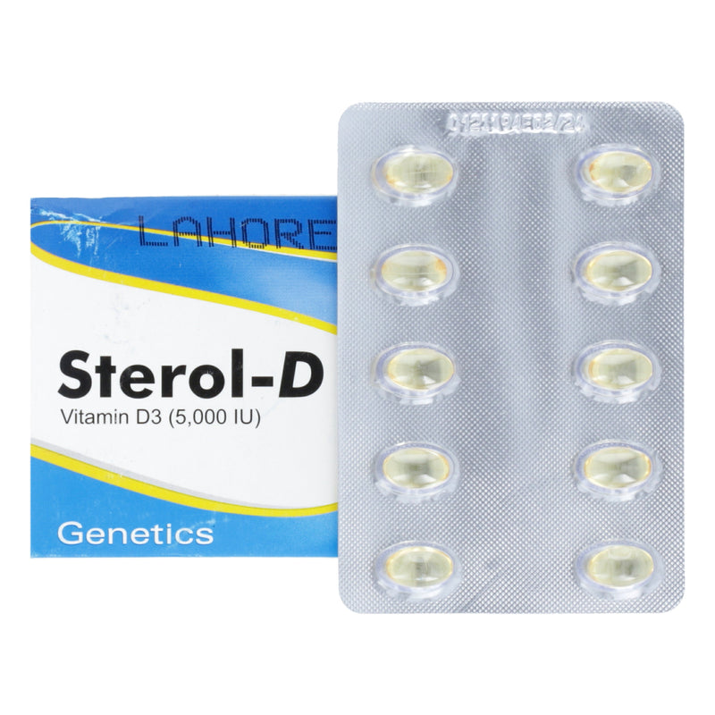 Sterol-D Cap 5000IU 20's