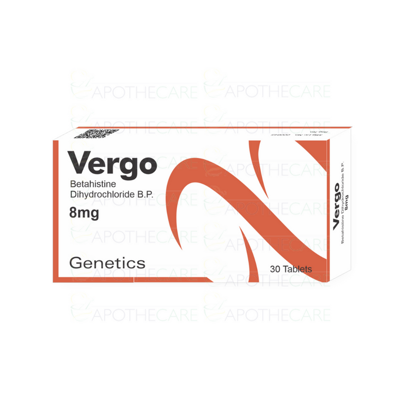 Vergo Tab 8mg 30's