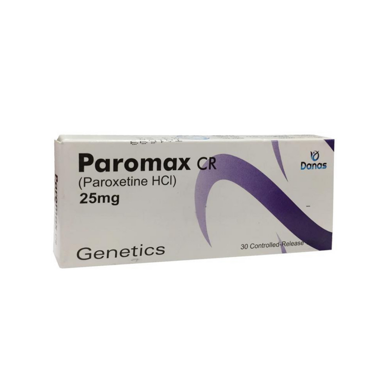 Paromax CR Tab 25mg 30's