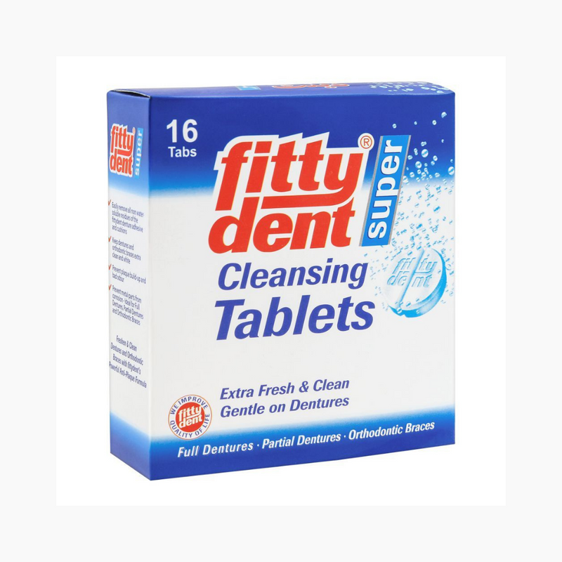 Fittydent Super Cleansing Tab 16's