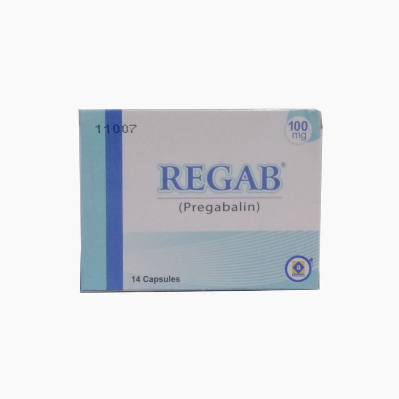 Regab Cap 100mg 14's