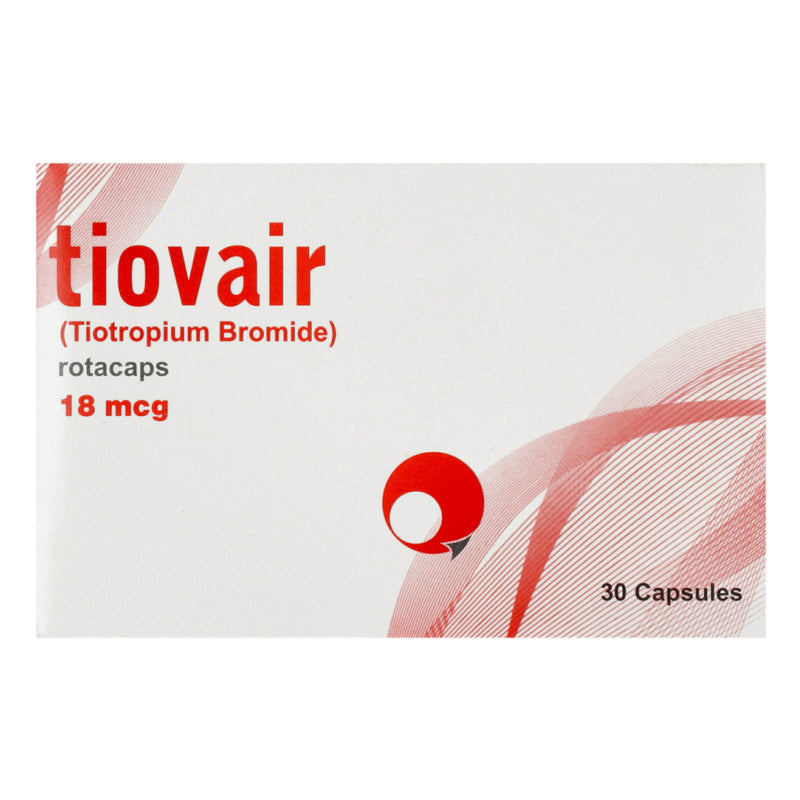 Tiovair Rotacaps Cap 18mcg 30's