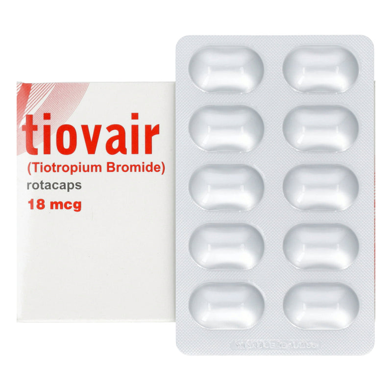 Tiovair Rotacaps Cap 18mcg 30's