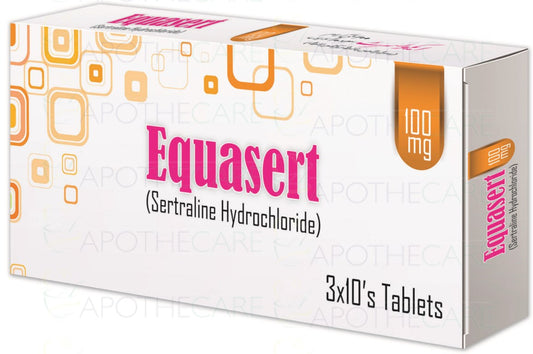 Equasert Tab 100mg 30's