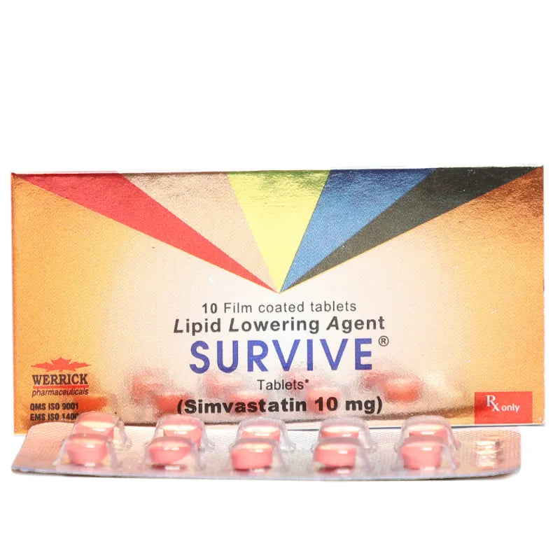 Survive Tab 10mg 1x10's