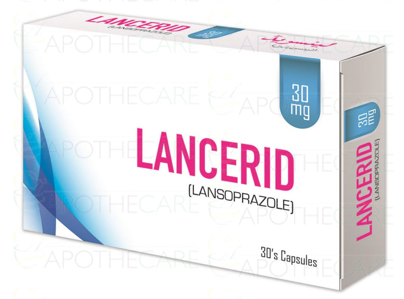 Lancerid Cap 30mg 30's