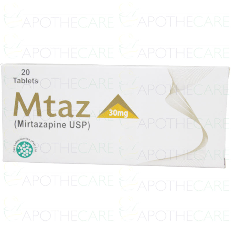 M Taz Tab 30mg 20's