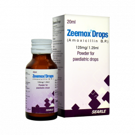 Zeemox Drops 125Mg/1.25Ml 20Ml