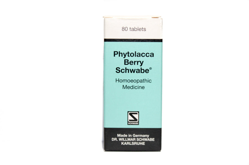 Phytolacca Berry Schwabe Tab 80's