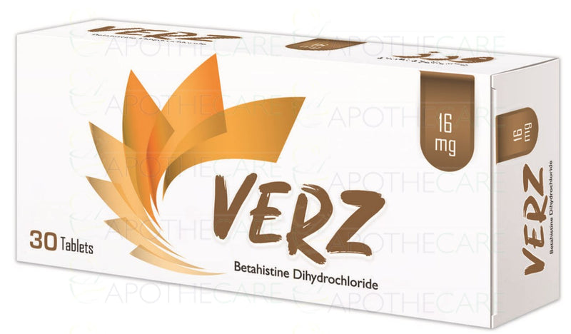 Verz Tab 16mg 30's