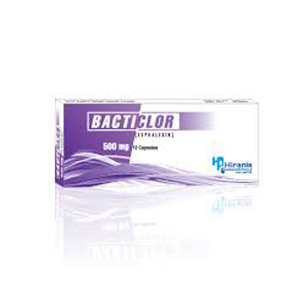 Bacticlor Cap 500mg 12's