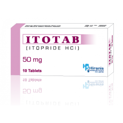 Itotab Tab 50mg 10's