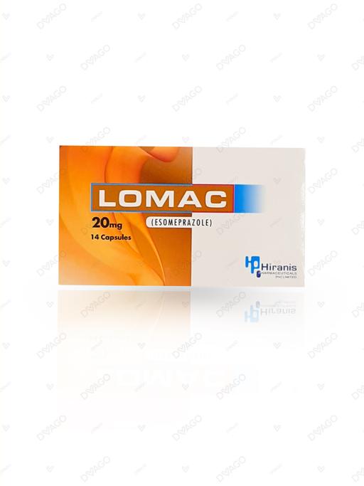 Lomac Cap 20mg 14's