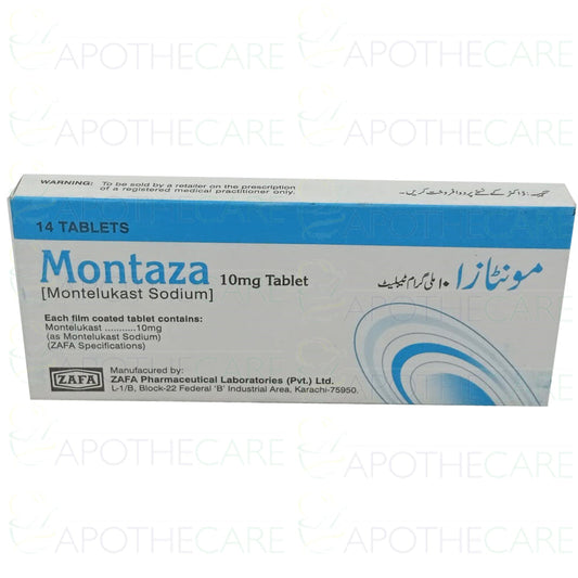 Montaza Tab 10mg 14's