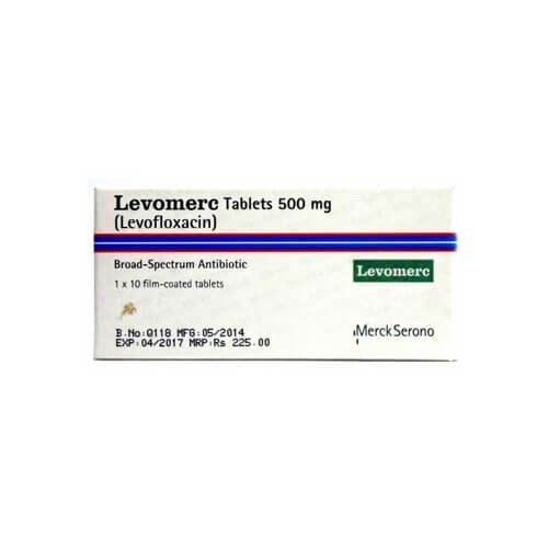 Levomerc Tab 500mg 1x10's