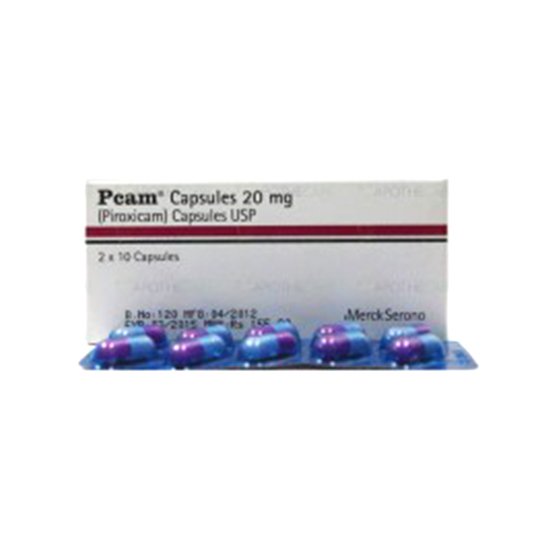 Pcam Cap 20mg 2x10's