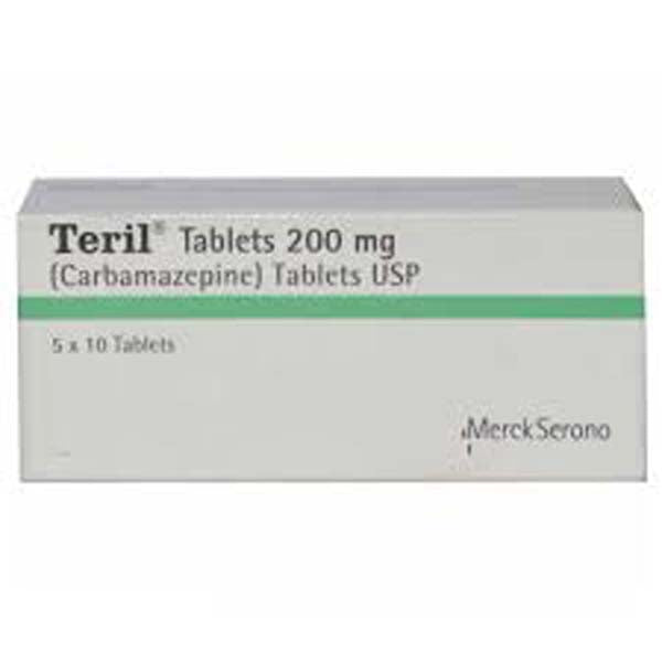 Teril Tab 200mg 5x10's