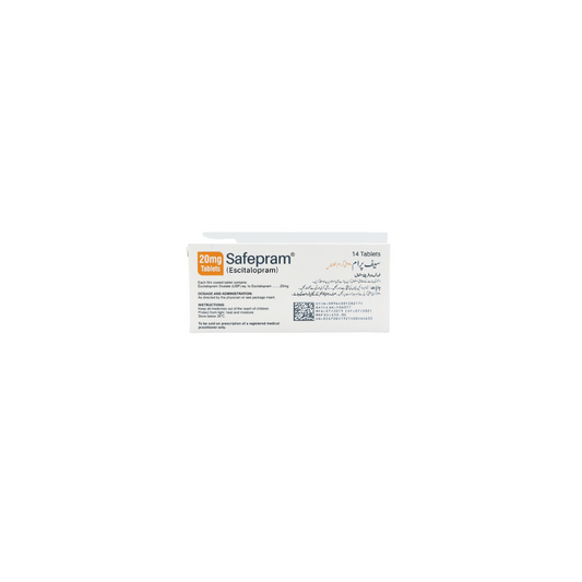 Safepram Tab 20mg 14's