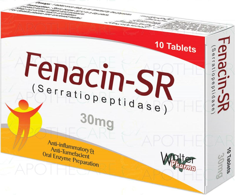 Fenacin SR Tab 30mg 10's