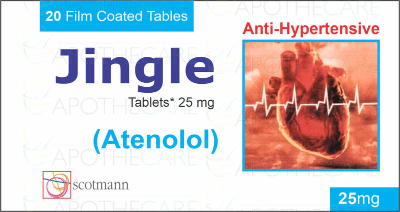 Jingle Tab 25mg 20's