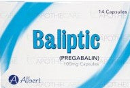 Baliptic Cap 100mg 14's