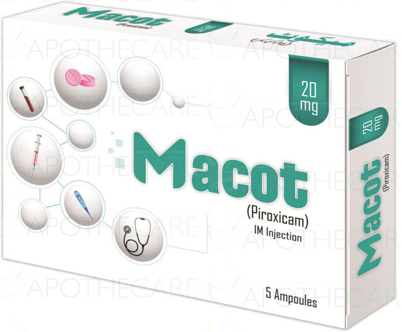 Macot Inj 20mg 5's