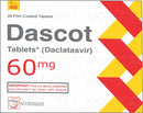 Dascot Tab 60mg 28's