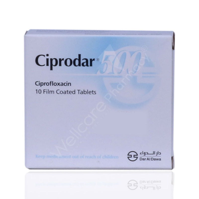 Cipropar Tab 500mg 1X10's