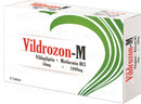 Vildrozon-M Tab 50mg/1000mg 14's