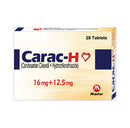 Carac-H Tab 16mg/12.5mg 28's