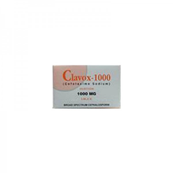 Clavox Inj 1000mg 1Vial