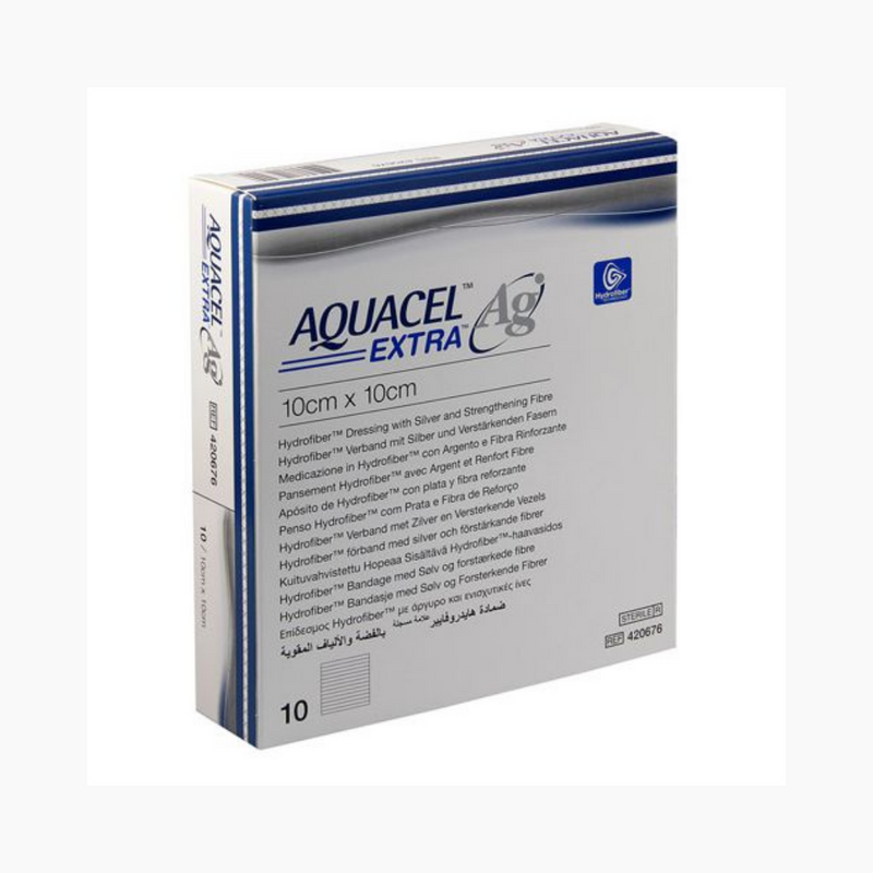 Aquacel Ag (10X10) (202050) 10's