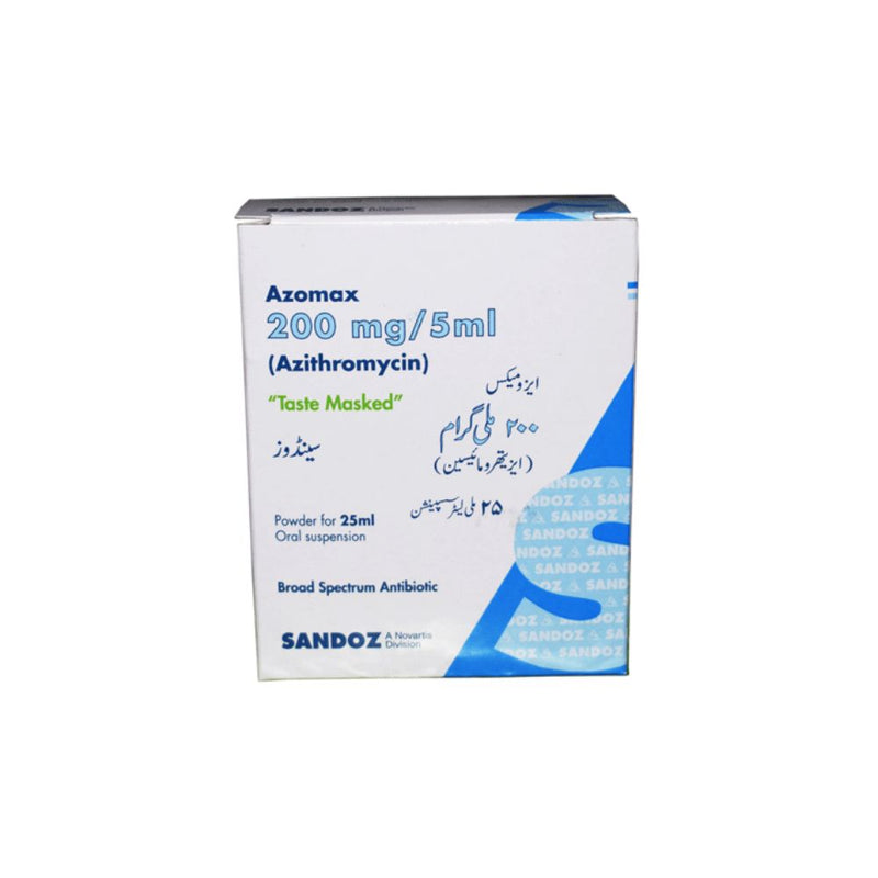 Azomax Susp 200mg/5ml 25ml