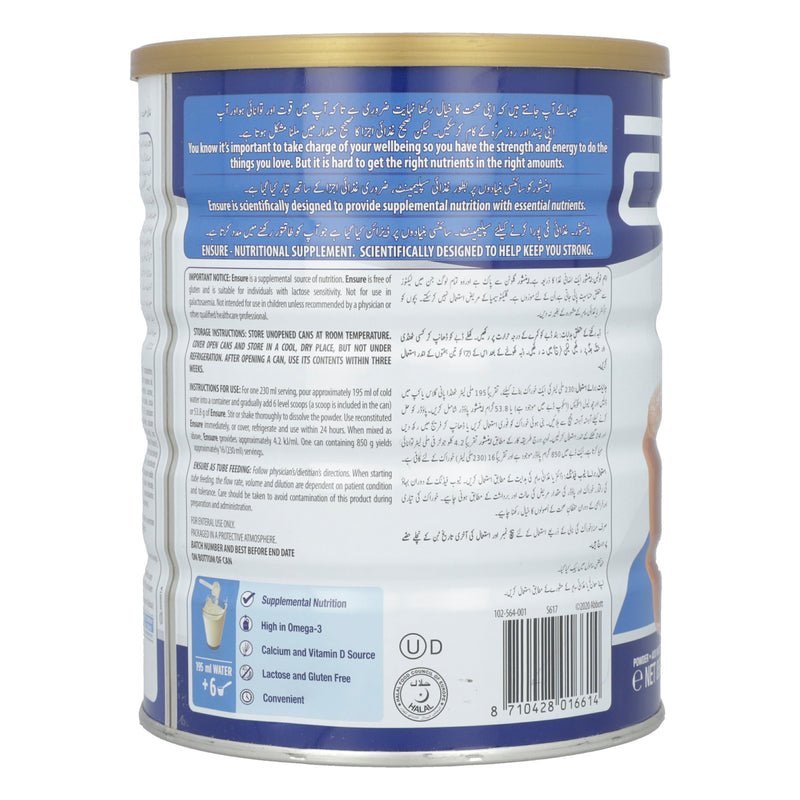 Ensure Chocolate Powder 850g