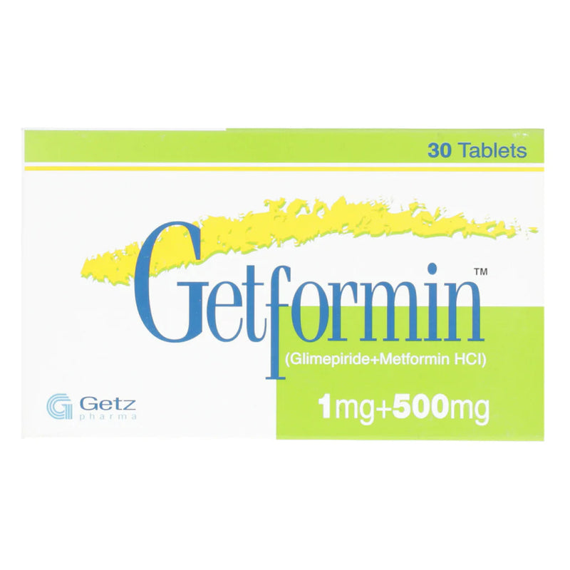 Getformin Tab 1mg/500mg