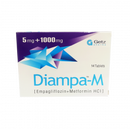 Diampa-M Tab 5mg/1000mg 14's