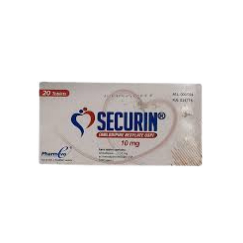 Securin Tab 10mg 20's