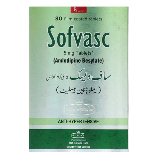 Sofvasc Tab 5mg 1x30's