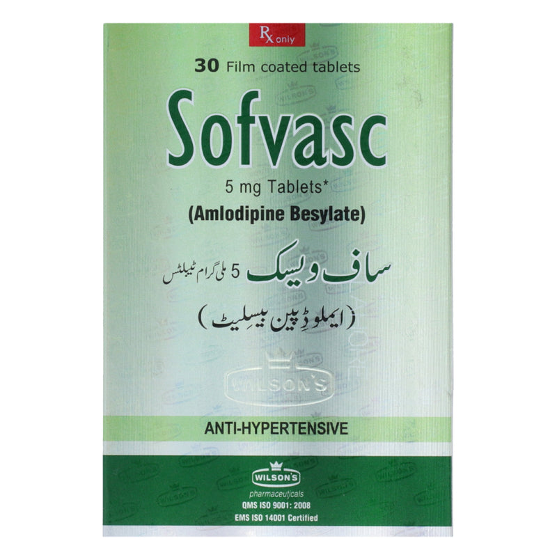 Sofvasc Tab 5mg 1x30's