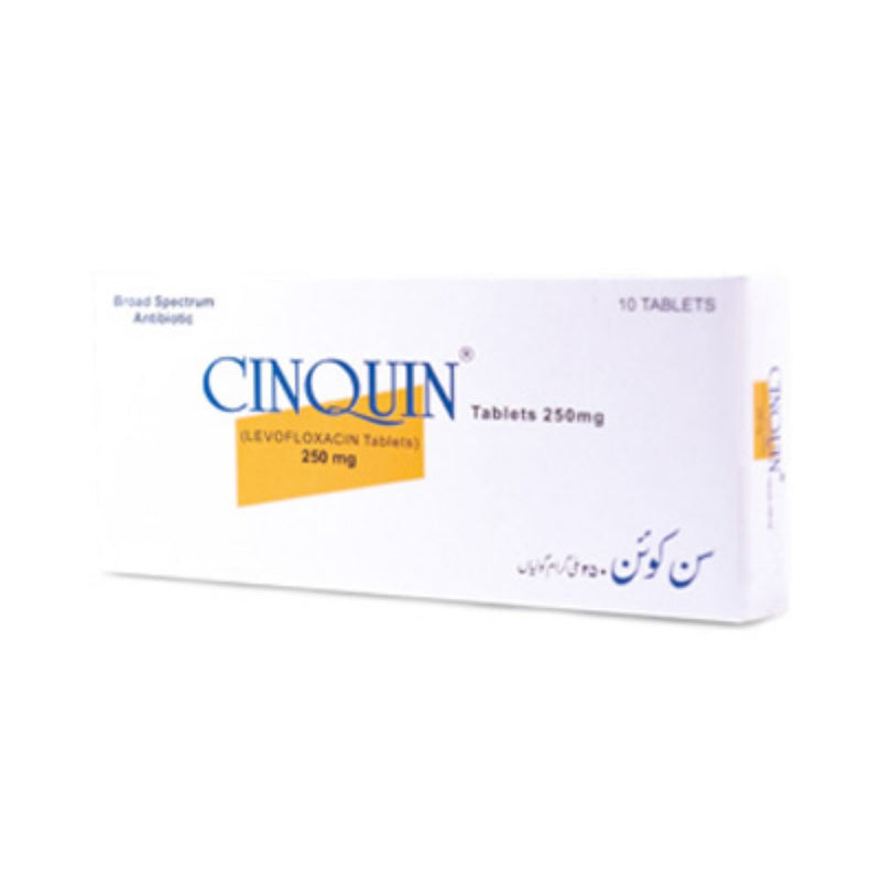 Cinquin Tab 250mg 1x10's