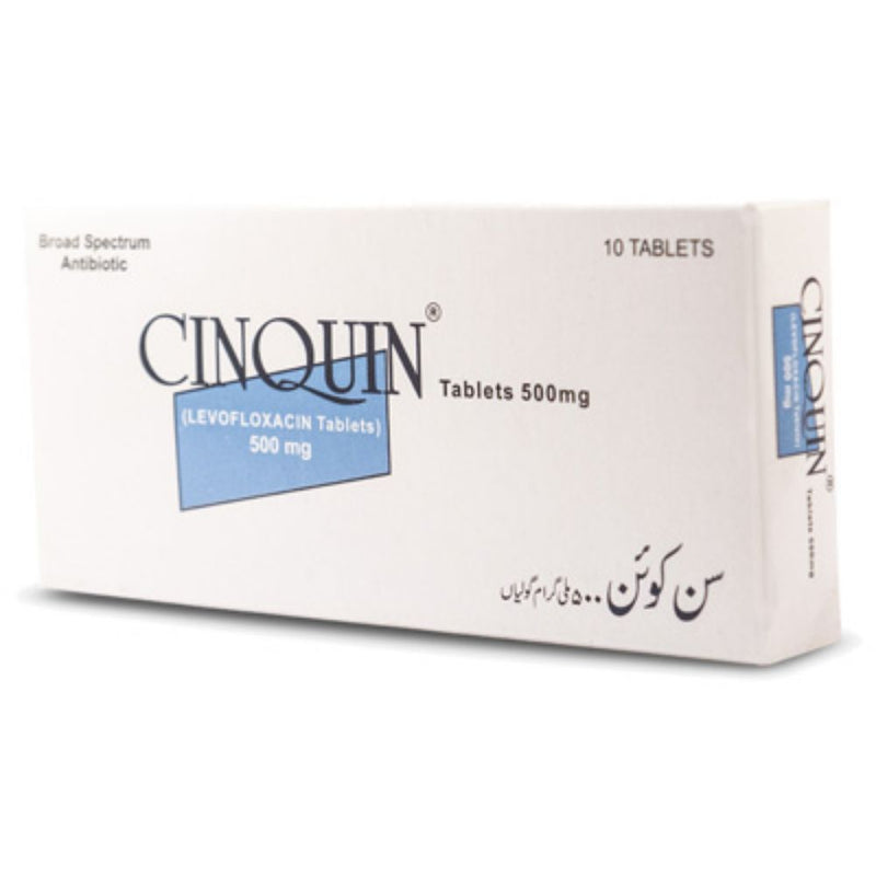 Cinquin Tab 500mg 1x10's