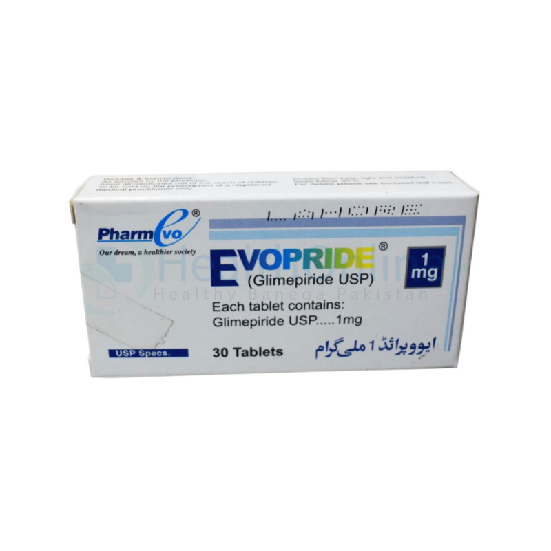 Evopride Tab 1mg 30's